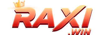 RaxiWin Game – Online Gaming Platform Logo with Crown